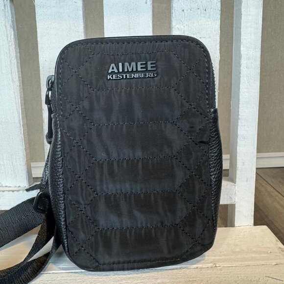 Aimee Kestenberg Quilted Crossbody purse • Perfect for Phone and Necessities - Picture 1 of 5